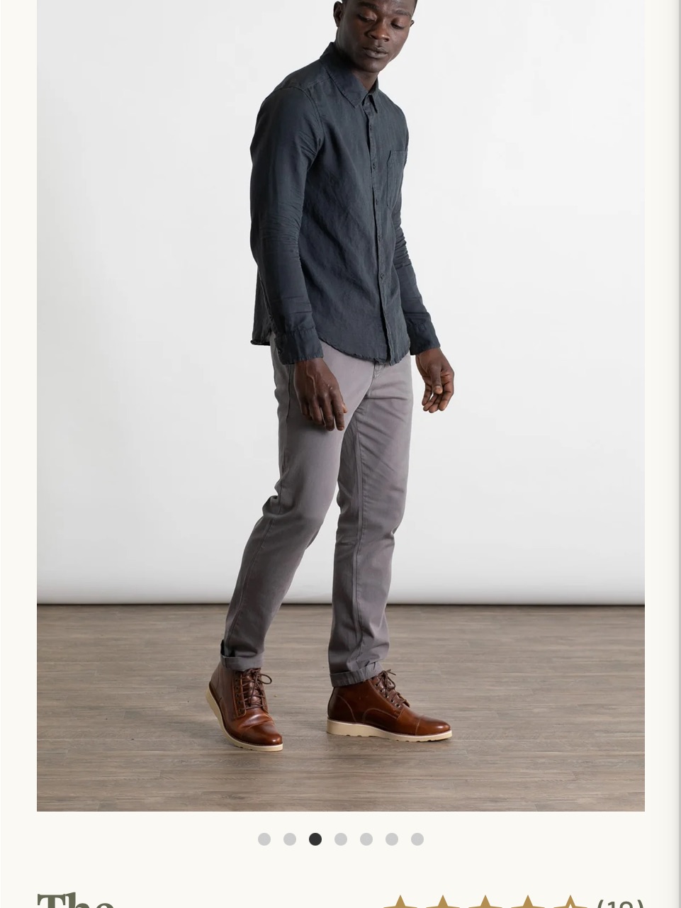 New! Bridge & Burn Bradley Pants Slim Fit In Gray Size 33r — image 3 of 8